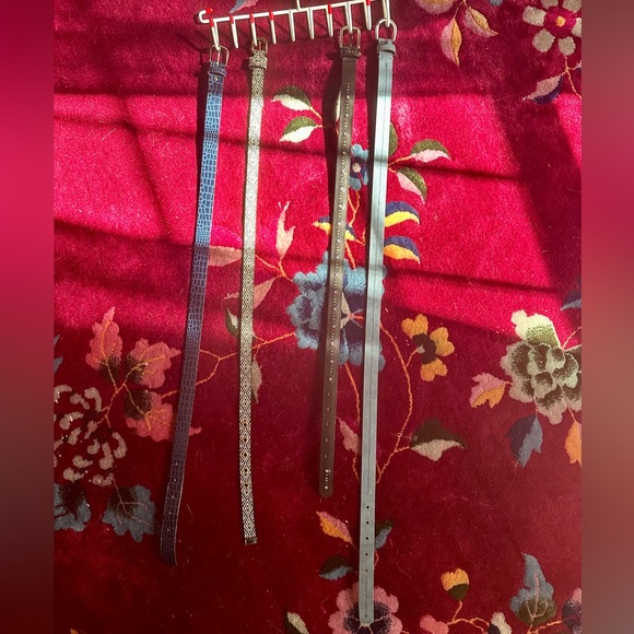 Embellished Black Leather Belt - Picture 3 of 7